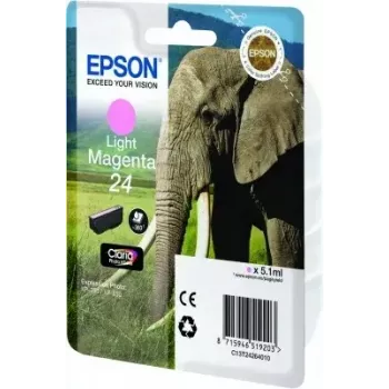 Atramentová kazeta Epson C13T24264010 originálna pigmentová svetlo purpurová samostatné balenie