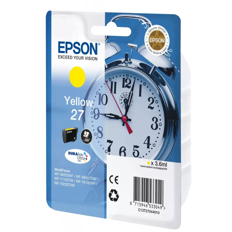 Epson Alarm clock 27 DURABrite Ultra atramentová kazeta
