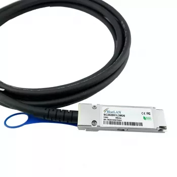 DAC kábel BlueOptics CAB-Q-Q-100G-3M-BL QSFP28 3m