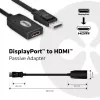 DisplayPort na HDMI pasívny adaptér CLUB3D CAC-1001