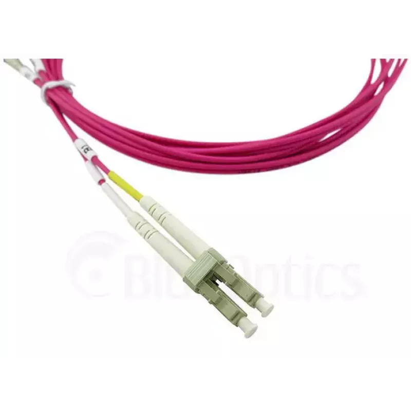 BlueOptics CBL-LC-OM4-15M-BO duplex LC sklenené vlákno kábel 15 m konektor samec/konektor samec