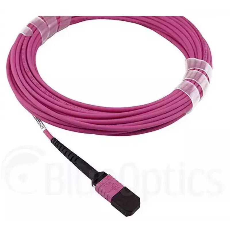 Sklenené vlákno kábel MPO BlueOptics CBL-MPO12-OM4-1M 1 m OM4