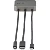 StarTech.com 3-in-1 adaptér multiport na HDMI - 4K 60Hz USB-C, HDMI alebo Mini DisplayPort na HDMI konvertor pre konferenčné miestnosti - digitálny AV video adaptér na pripojenie HDMI monitora/displaya