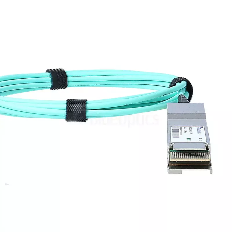 Sieťový kábel BlueOptics C-DQ8FNM003-H0-M-BO QSFP-DD InfiniBand 3m aqua