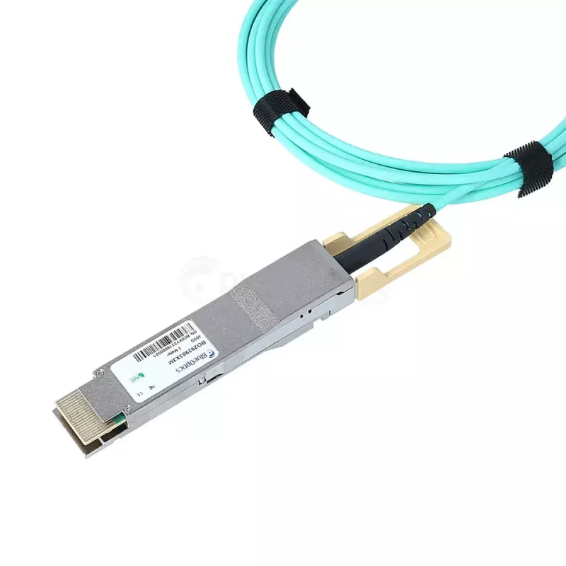 Sieťový kábel BlueOptics C-DQ8FNM003-H0-M-BO QSFP-DD InfiniBand 3m aqua