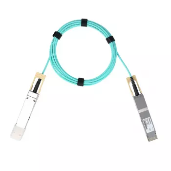Sieťový kábel BlueOptics C-DQ8FNM003-H0-M-BO QSFP-DD InfiniBand 3m aqua