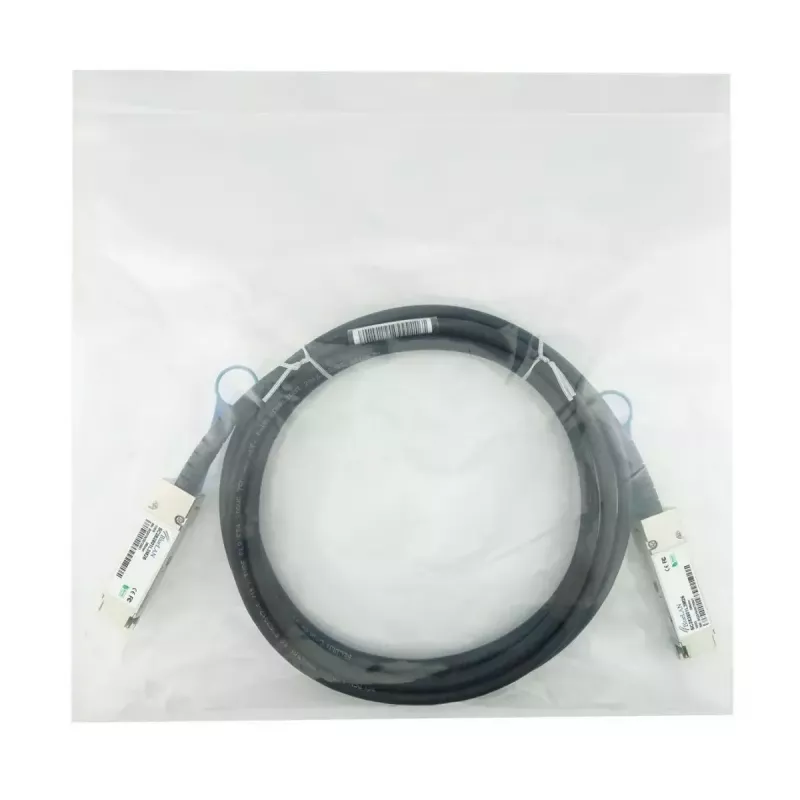 InfiniBand/sklenené vlákno kábel BlueOptics CPAC-DAC-100G-5M-BL 5m QSFP28 konektor samec/konektor samec