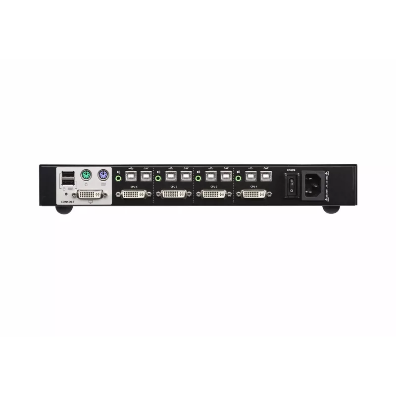 ATEN 4-port USB DVI Secure KVM prepínač