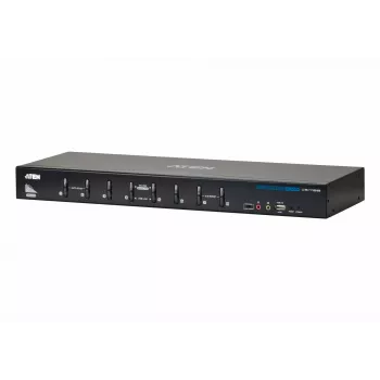 ATEN 8-port USB DVI Dual-Link KVM prepínač s audio