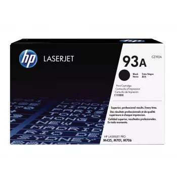 HP 93A originálna laserová tonerová kazeta čierna, 12.000 strán, čierna, 1 kus