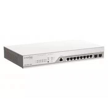 D-Link DBS-2000-10MP/E sieťový switch Managed L2 Gigabit Ethernet (10/100/1000) Power over Ethernet (PoE) sivá