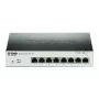 D-Link DGS-1100-08P sieťový switch Managed L2 Gigabit Ethernet (10/100/1000) Power over Ethernet (PoE) čierny