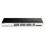 D-Link 28-portový Gigabit Smart Managed switch vrátane 4 Combo portov