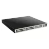 D-Link 52-portový PoE Gigabit Smart Managed switch vrát. 4 x 100/1000Mbps Combo portov