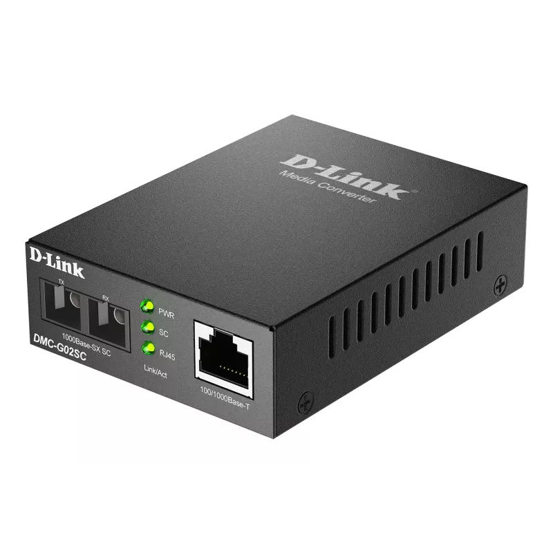 D-Link 100/1000Base-T na 1000Base-SX SC multimódový mediálny konvertor (550 m)