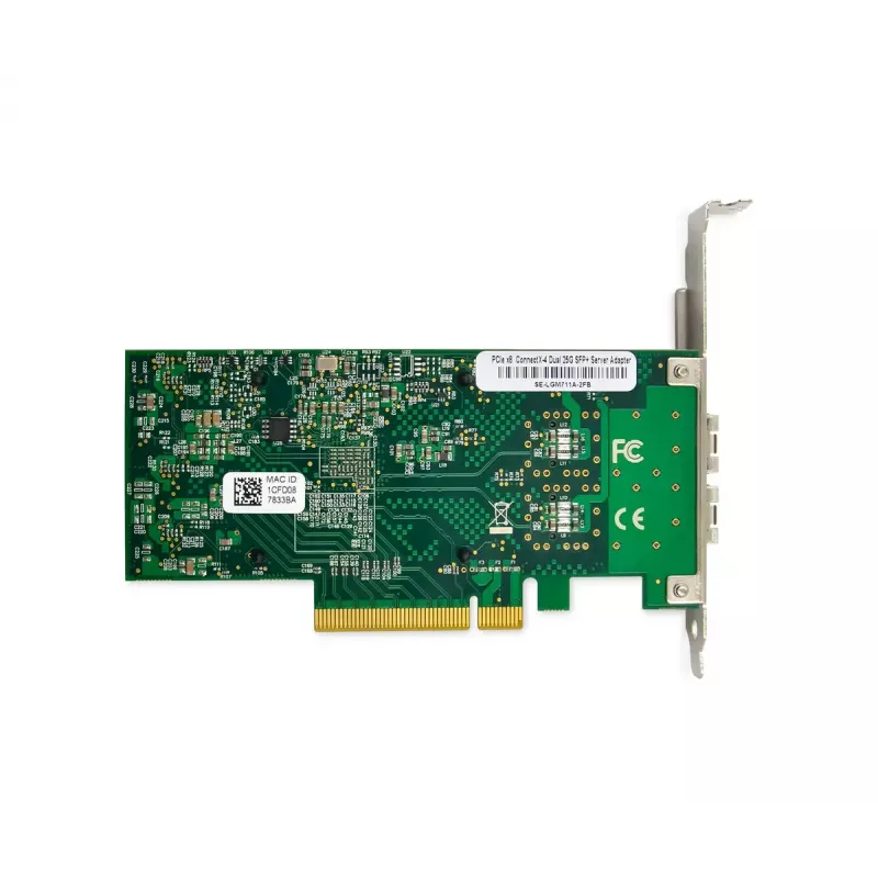 Digitus 2-portová 25 Gigabit Ethernet sieťová karta SFP28 PCI Express čipset Mellanox