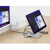Conceptronic DONN26G, strieborná, tablet, multimediálny stojan, hliník, 100 W, MicroSD (TransFlash), SD, SDHC, SDXC
