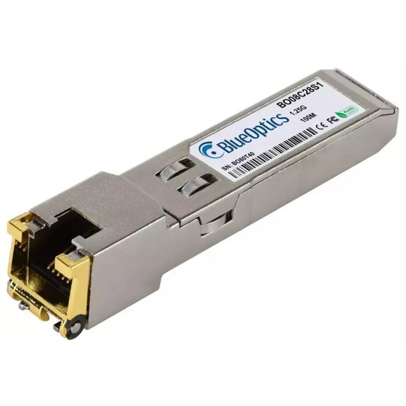 SFP transceiver modul BlueOptics E1MGTX-A-BO medený 1250 Mbit/s