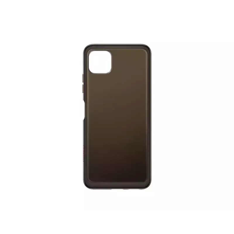 Samsung EF-QA226TBEGEU zadný kryt Soft Clear Cover pre Galaxy A22 5G, čierny