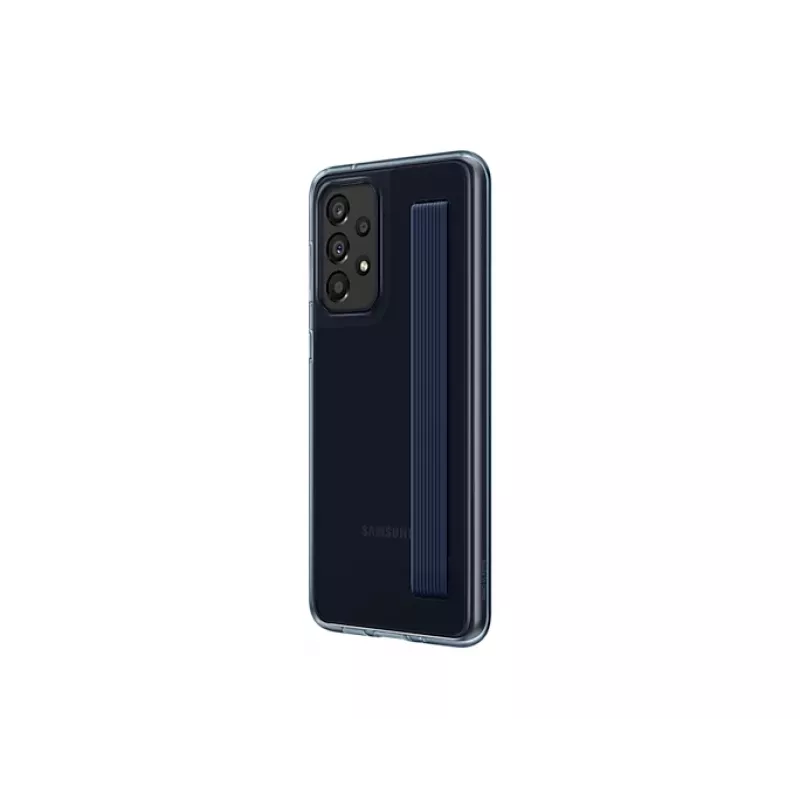 Samsung EF-XA336CBEGWW kryt Slim Strap Cover pre Galaxy A33 5G, polykarbonát/TPU, čierny