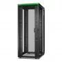 Sieťový rozvádzač APC Easy Rack ER8220, 42U, 800 x 1200 mm, so strechou, kolieskami, nožičkami, 4 držiakmi a dnom, bez bočných panelov, čierny