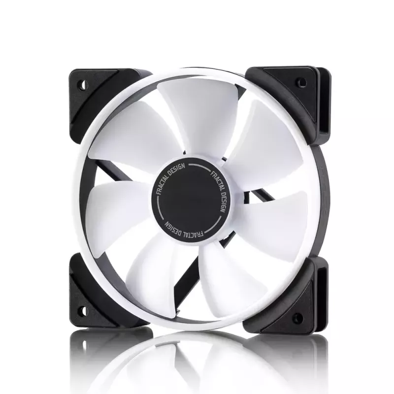 Ventilátor Fractal Design Prisma AL-12 12 cm čierny biely