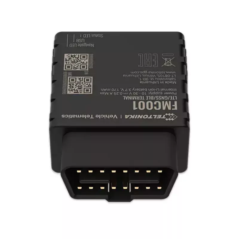 GPS tracker Teltonika FMC001 auto čierna 53g