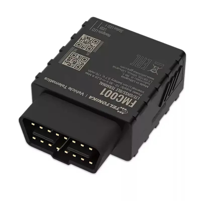 GPS tracker Teltonika FMC001 auto čierna 53g