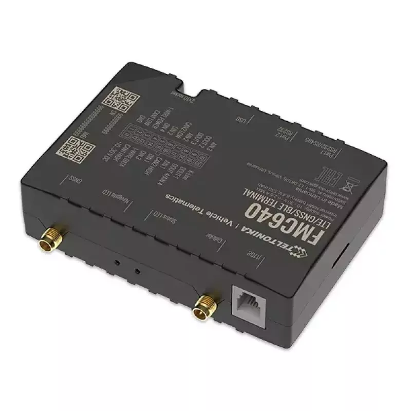 GPS tracker Teltonika FMC640 auto čierna