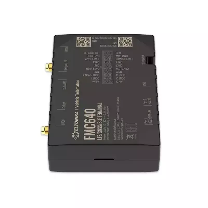 GPS tracker Teltonika FMC640 auto čierna