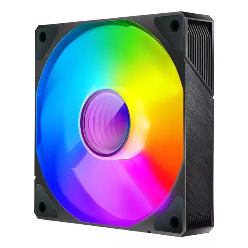 Ventilátor Azza Pro 12 cm čierny
