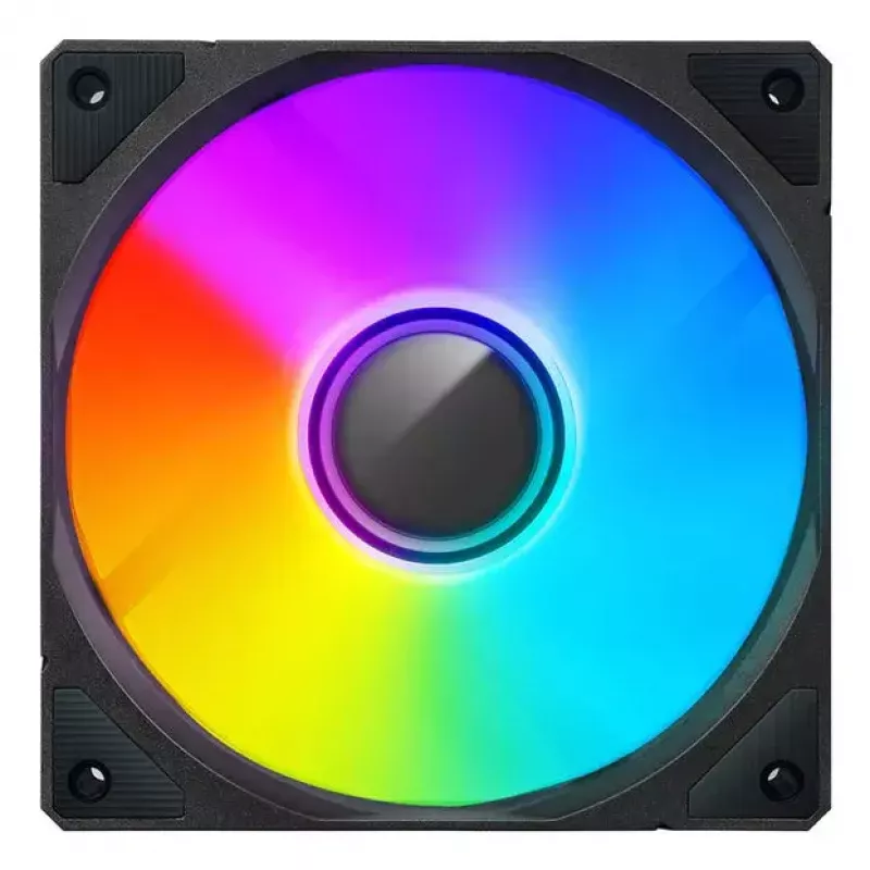 Ventilátor Azza Pro 12 cm čierny
