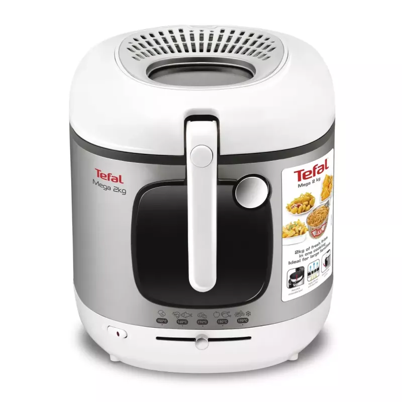 Tefal FR4800 samostatné zariadenie stand-alone 2100 W fritéza nerezová oceľ, biela