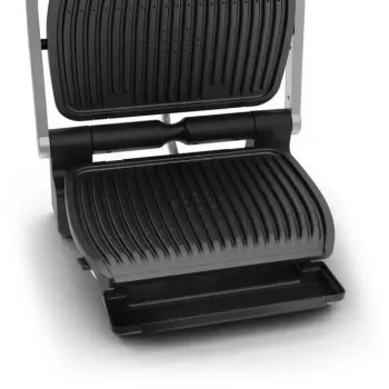Kontaktný gril Tefal GC707D 2000W čierny nerezový obdĺžnikový