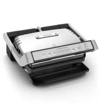 Kontaktný gril Tefal GC707D 2000W čierny nerezový obdĺžnikový