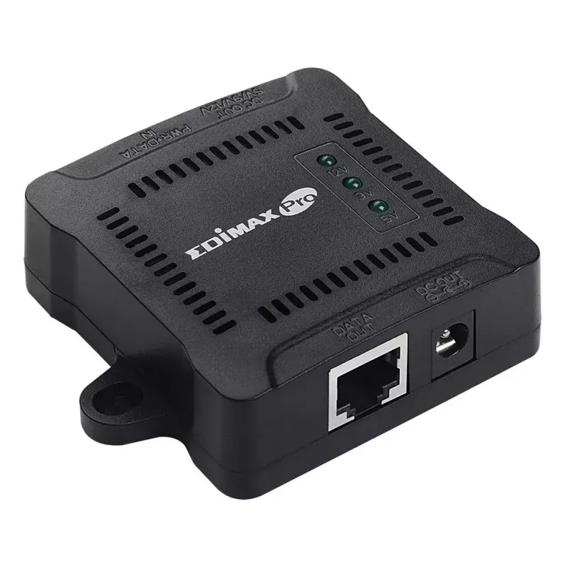 Sieťový rozbočovač Edimax GP-101ST Power over Ethernet PoE čierny