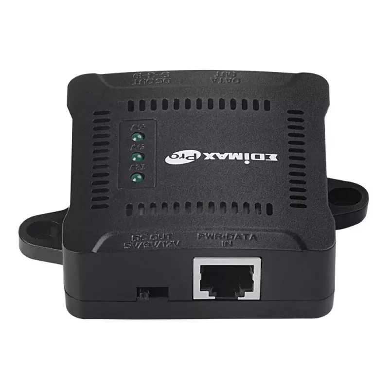 Sieťový rozbočovač Edimax GP-101ST Power over Ethernet PoE čierny