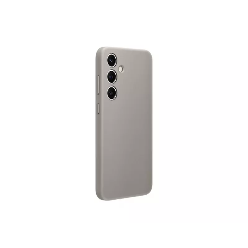 Vegánske kožené puzdro Samsung Galaxy S24+ taupe monochromatické