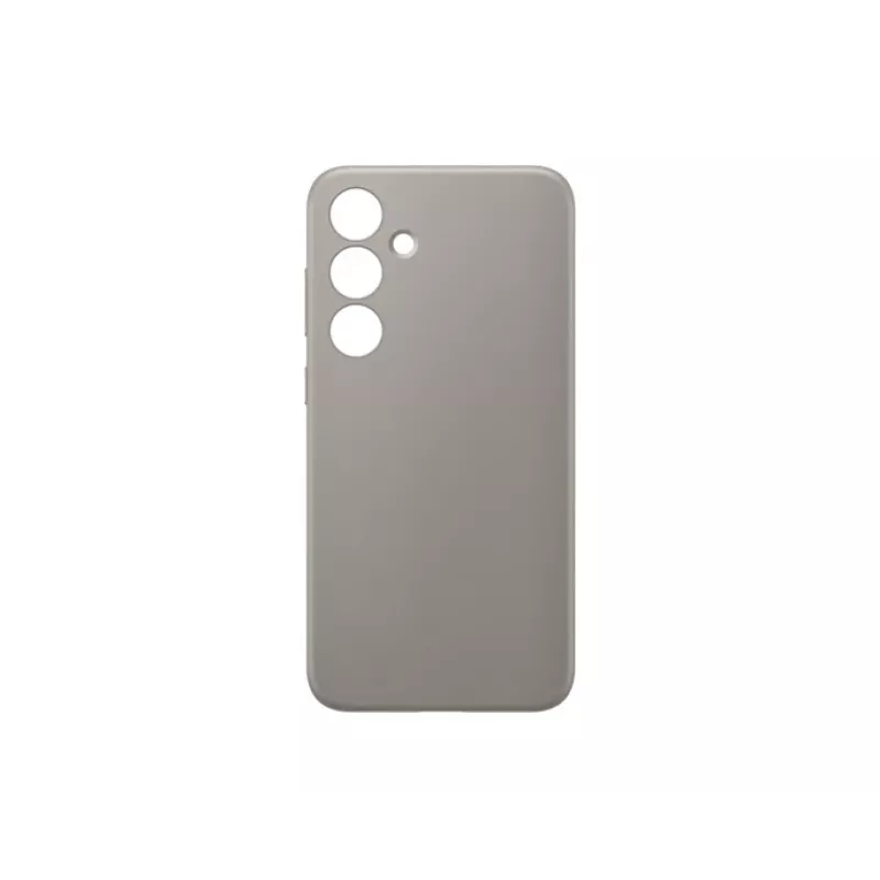 Vegánske kožené puzdro Samsung Galaxy S24+ taupe monochromatické