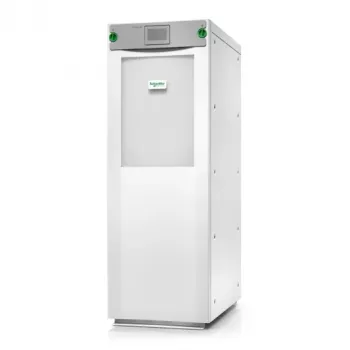 APC Galaxy VS USV 30 kW 400 V pre až do 4 interné 9-Ah smart modulárne batériové vetvy, uvedenie do prevádzky 5x8
