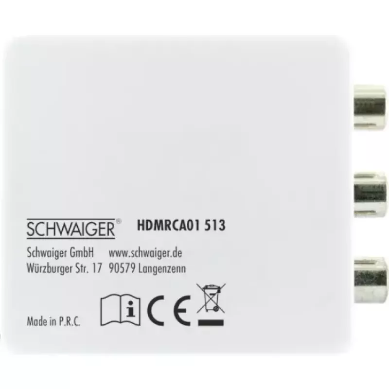 Skalovací videokonvertor Schwaiger HDMRCA01 513