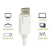 Techly IADAP DP-HDMIFP video káblový adaptér 0,2 m DisplayPort HDMI biely