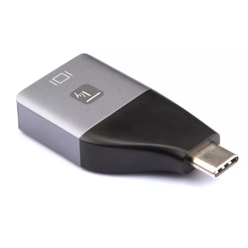 Techly IADAP USBC-DP4K USB grafický adaptér 3840 x 2160 pixelov čierny, strieborný