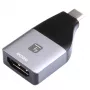 Techly IADAP USBC-HDMI4K USB grafický adaptér 4096 x 2160 pixelov čierny, strieborný