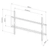 Techly ICA-PLB 162XL nástenný držiak na TV 2,03 m (80 palcov) čierny