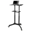 Techly ICA-TB TPM-1BK Univerzálny vozík na notebook/projektor, 103-125 cm, čierny