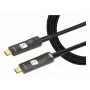 Techly ICOC-U3C-HY-020 USB kábel 20 m USB C čierny