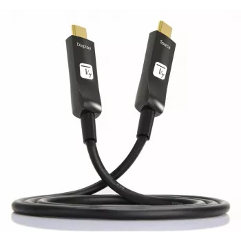 Techly ICOC-U3C-HY-020 USB kábel 20 m USB C čierny