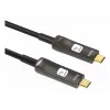 Techly ICOC-U3C-HY-020 USB kábel 20 m USB C čierny
