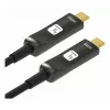 Techly ICOC-U3C-HY-020 USB kábel 20 m USB C čierny